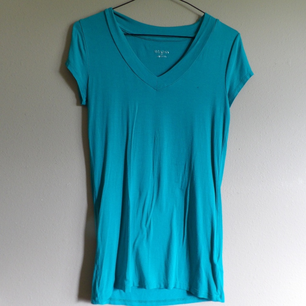 Blue V Neck